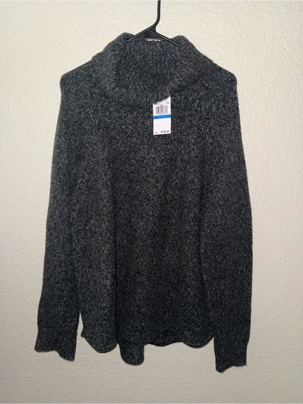 Michael Kors Dark Charcoal Turtleneck Sweater